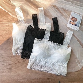 Áo Croptop REN Nữ Hai Dây Quai Lớn  Mềm Mịn Ôm Dáng Sexy A45