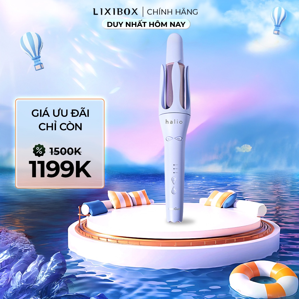 Ảnh Máy uốn tóc tự động xoay Halio instaCurl Premium Automatic Hair Styler 1