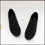 Giày thể thao Sneaker vải Canvas màu đen Đế Cao Su đúc Chống Trơn (fom ôm, tăng 2 size)