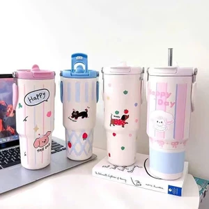 Cốc giữ nhiệt CHUBBY 900ml,cốc giữ nhiệt cute giữ nhiệt 8_12h