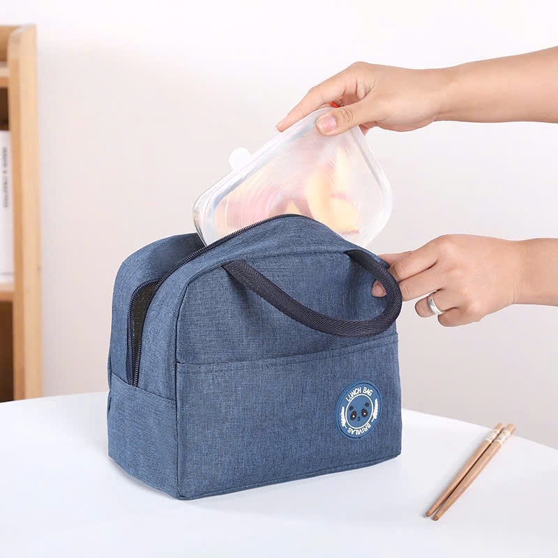 túi giữ nhiệt văn phòng,túi đựng hộp cơm trưa hình gấu