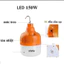 Bóng đèn LED sạc tích điện 150w có móc treo thông minh