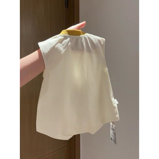 Bodysuit áo liền thân vịt con hoạt hình cotton mát mẻ thoáng khí mùa hè cho bé