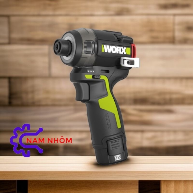 Bộ máy vặn vít búa dầu (thủy lực) 12V WORX WU138 ( Chính Hãng )