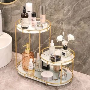 Kệ Đựng Mỹ Phẩm Mạ Vàng Cao Cấp