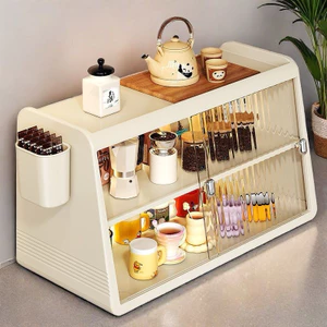Giá đựng cốc nước phòng khách chống bụi, Hộp đựng cốc, trà,...