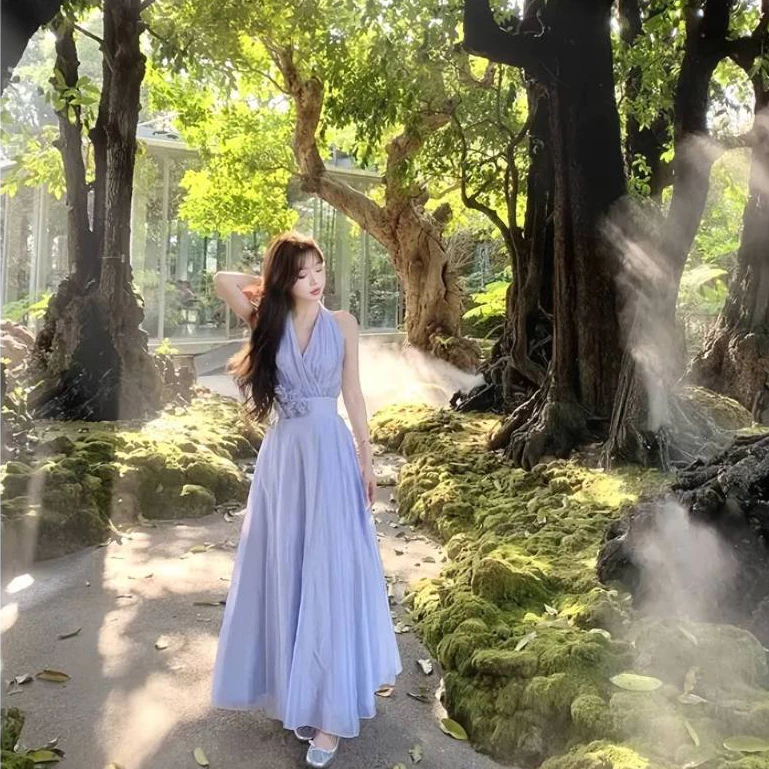 đầm maxi đi biển