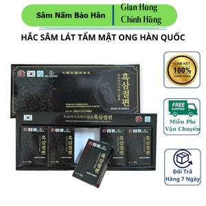 HẮC SÂM LÁT TẨM MẬT ONG HÀN QUỐC