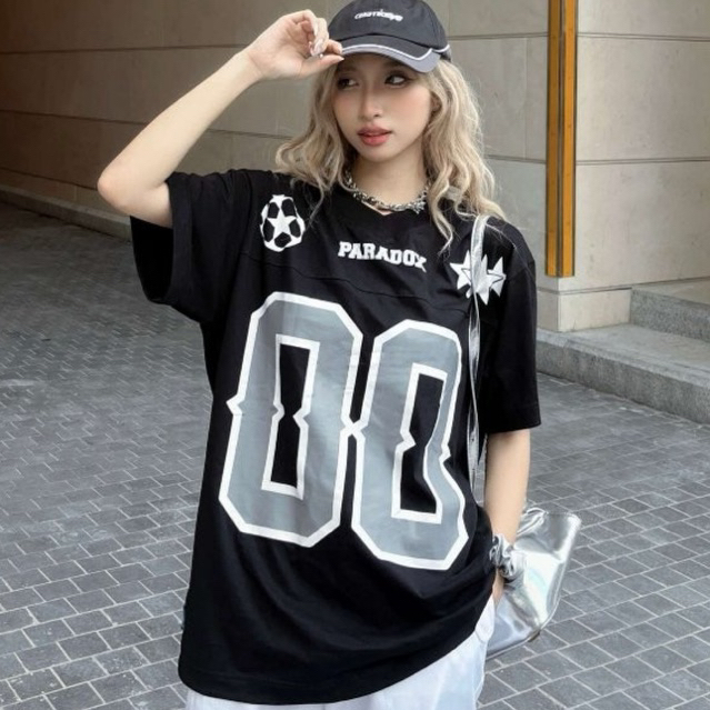 Ảnh Áo thun DOUBLE ZERO JERSEY Cotton PARADOX AT4P1023 1