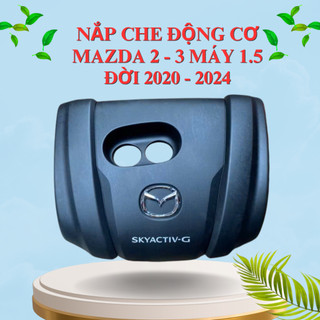 Nắp che động cơ mazda 2 - 3 máy 1.5 đời 2020 - 2024.