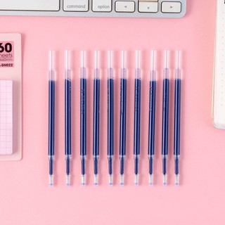 Set 10 Ruột Bút Gel Bấm 0.5mm, Ngòi Bút Gel ST 2 Bi CLASSMATE Mực Xanh Đen Nét Trơn Dùng Cho Bút Gel Bấm CL-GR105