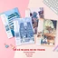 Combo 5/10 Vở Kẻ Ngang Travel Note Classmate Bìa Chống Nước, Vở Viết 60-70gsm, B5, 80/120/200 Trang Ghi Chép