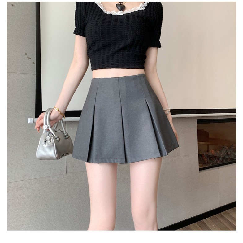 Chân Váy Xếp Ly Bigsize Nữ,Chân Váy Ngắn Đi Chơi Big Size Đi Làm Vải Tây Mềm Mát CV412