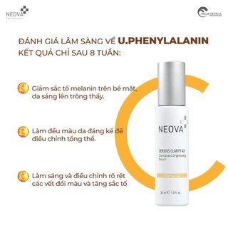 Serum Dưỡng Trắng Sáng, Mờ Thâm Nám Neova Serious Clarity 4x 30ml