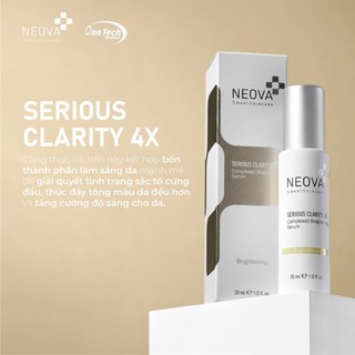 Serum Dưỡng Sáng Da, Hỗ Trợ Xử Lý Thâm Nám Neova Serious Clarity 4x