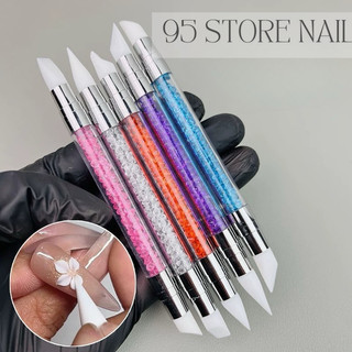 Bút silicon nail. bút nặn hoa. niết sticker dán móng