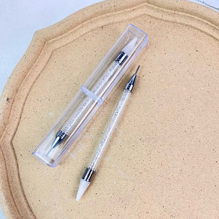 Bút chấm đá silicon 2 đầu  - hỗ trợ đính charm đá phụ kiện