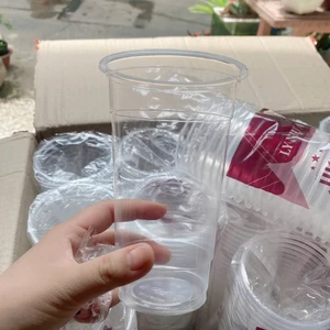 Ly Nhựa PP 360ml - 500ml - 700ml Đựng Trà Sữa, Cafe Có Nắp (Đủ Size)