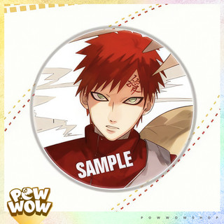 Pin Ghim Huy Hiệu 75mm Thiếc Không Rỉ Cán Màn Hologram – Phong Cách Nhân Vật Anime Manga Naruto Ninja Huyền Thoại