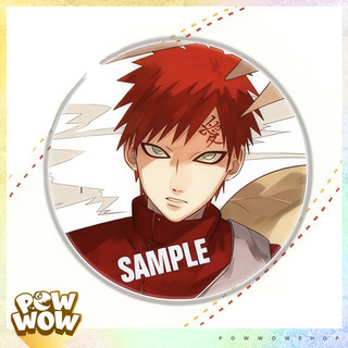 Pin Ghim Huy Hiệu 75mm Thiếc Không Rỉ Cán Màn Hologram – Phong Cách Nhân Vật Anime Manga Naruto Ninja Huyền Thoại