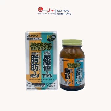 Viên Uống Giảm Acid Uric Hỗ Trợ Điều Trị Bệnh Gout Orihiro 180 Viên