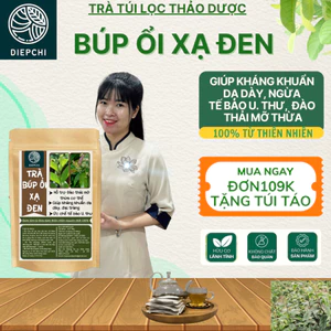 Trà túi lọc Búp Ổi- Xạ đen (DIỆP CHI) giúp ngăn tế bào u. thư phát triển, giảm mỡ thừa - Túi 30 lọc