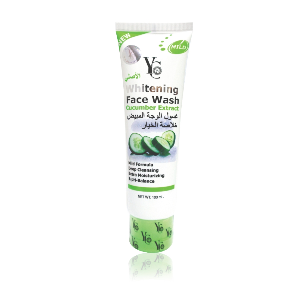Sữa Rửa Mặt Dưỡng Da YC Cucumber 100ml–Chiết Xuất Dưa Leo Làm Sạch Dịu Nhẹ,Dưỡng Ẩm & Cân Bằng pH