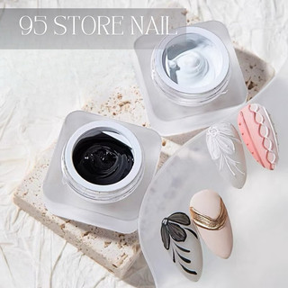 gel 3D vẽ nổi cánh bướm hoa , chất đặc dẻo không chảy , không cần top , chà được tráng gương
