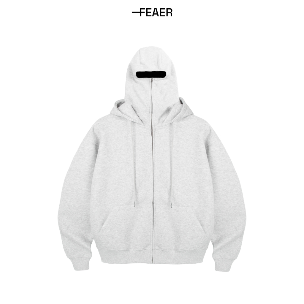 Áo khoác hoodie zip Lasting 2 nón dày dặn, che nắng fullface chuẩn form, có túi trong, chống nắng tốt - FEAER
