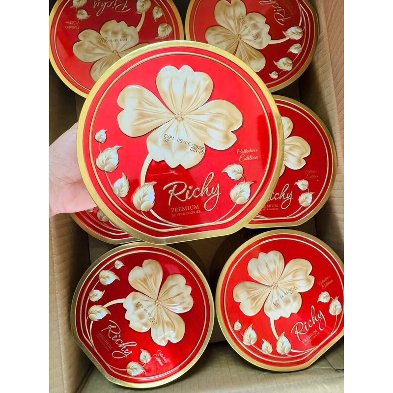 Bánh Quy Richy Hộp Thiếc 156g | Shopee Việt Nam
