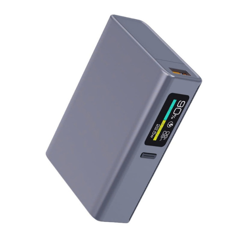 “Cục Trữ Điện” PHANTOM P56 nhỏ gọn TFT 2 cell 21700 Sạc nhanh QC3.0 PD 22.5W ,dung lượng 10000mah Mini Cao Cấp