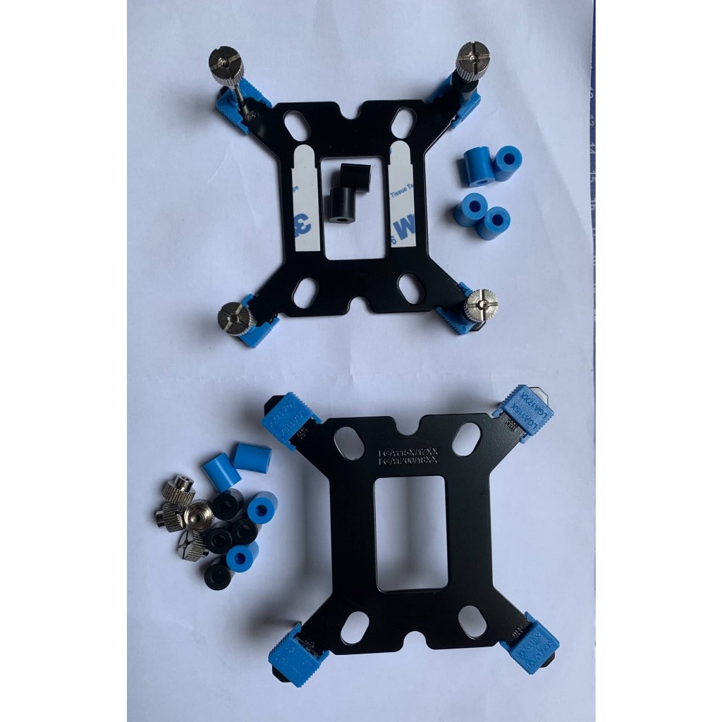 Bộ ốc, đế kim loại cho tản nước và khí socket 1700 115x 1200 chống cong ...