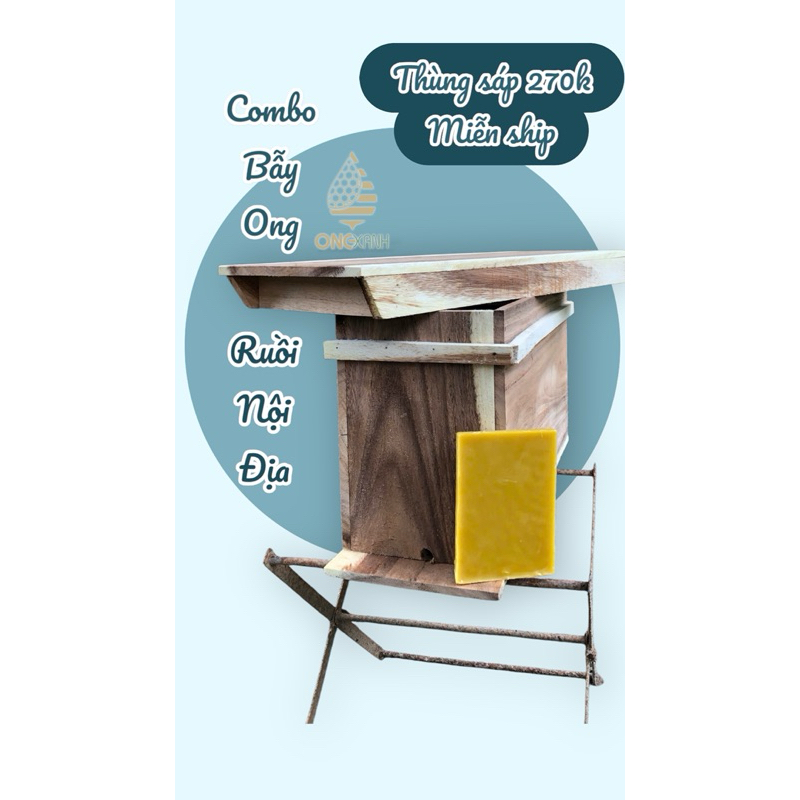 Combo bẫy ong ruồi nội địa hiệu quả không cần bắt chúa