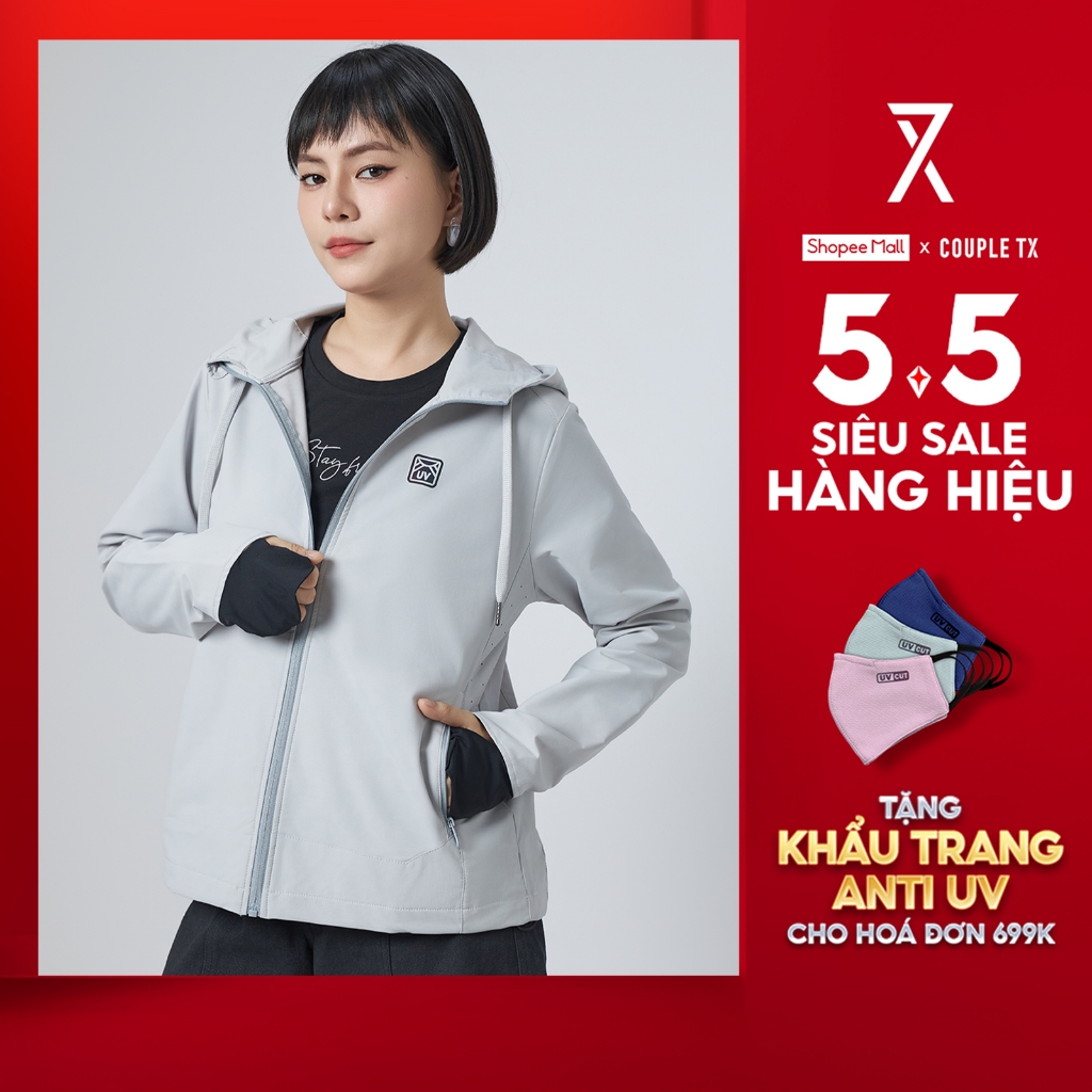 Ảnh Áo Khoác Dù UV Nữ Chống Nắng Pro Windbreaker WOK 2058 1