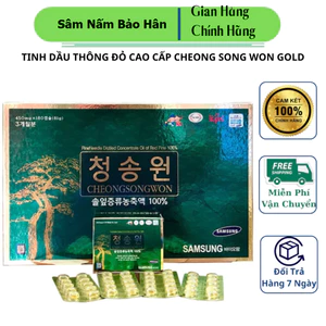 TINH DẦU THÔNG ĐỎ CAO CẤP CHEONG SONG WON GOLD