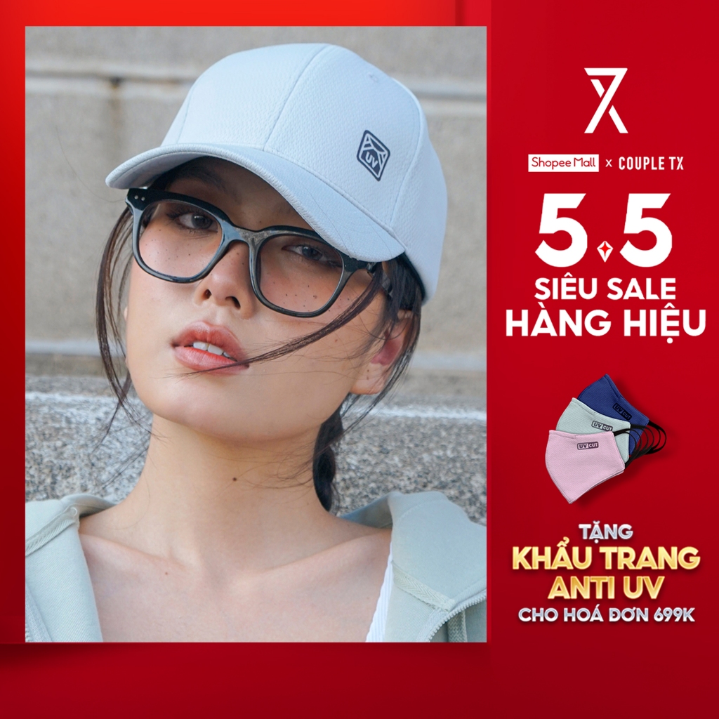 Ảnh Nón Lưỡi Trai Couple TX UV Logo Phản Quang 7 Màu 1