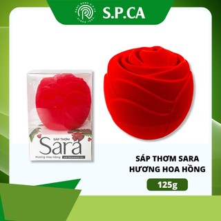 Sáp thơm Sara Hương Hoa Hồng 125g khử mùi lưu hương lâu từ 12 đến 15 ngày - SPCa000072