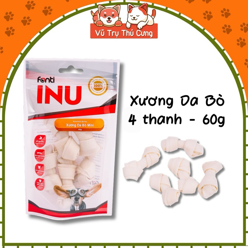 Xương Gặm Cho Chó Sạch Răng, Giàu Dinh Dưỡng Fonti Inu