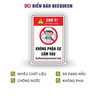 Biển báo KHÔNG PHẬN SỰ CẤM VÀO N228