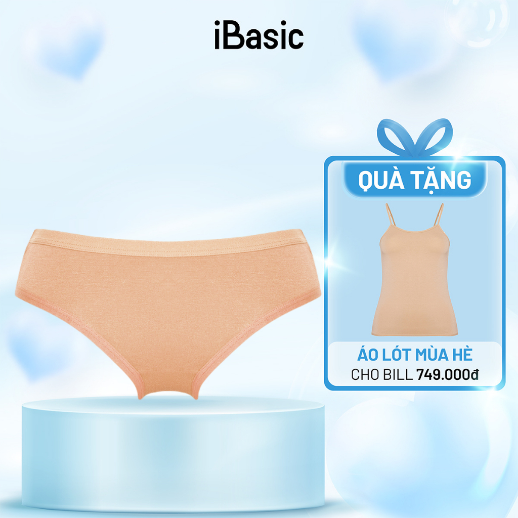 Ảnh Quần lót nữ iBasic thun visco bikini basic PANW002 1