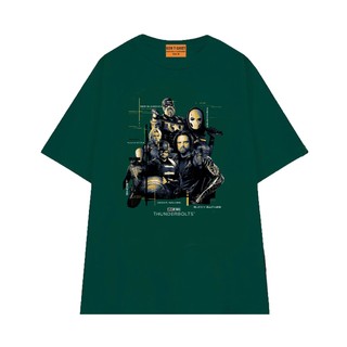 Áo Thun Unisex NGỐ TEE Marvel Thunderbolts Phong Cách Cổ Điển Vải Cotton 75 Thoáng Mát