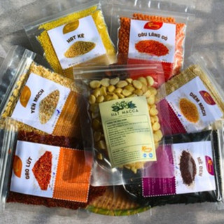 set hạt sống dùng để nấu sữa, chè, xôi...