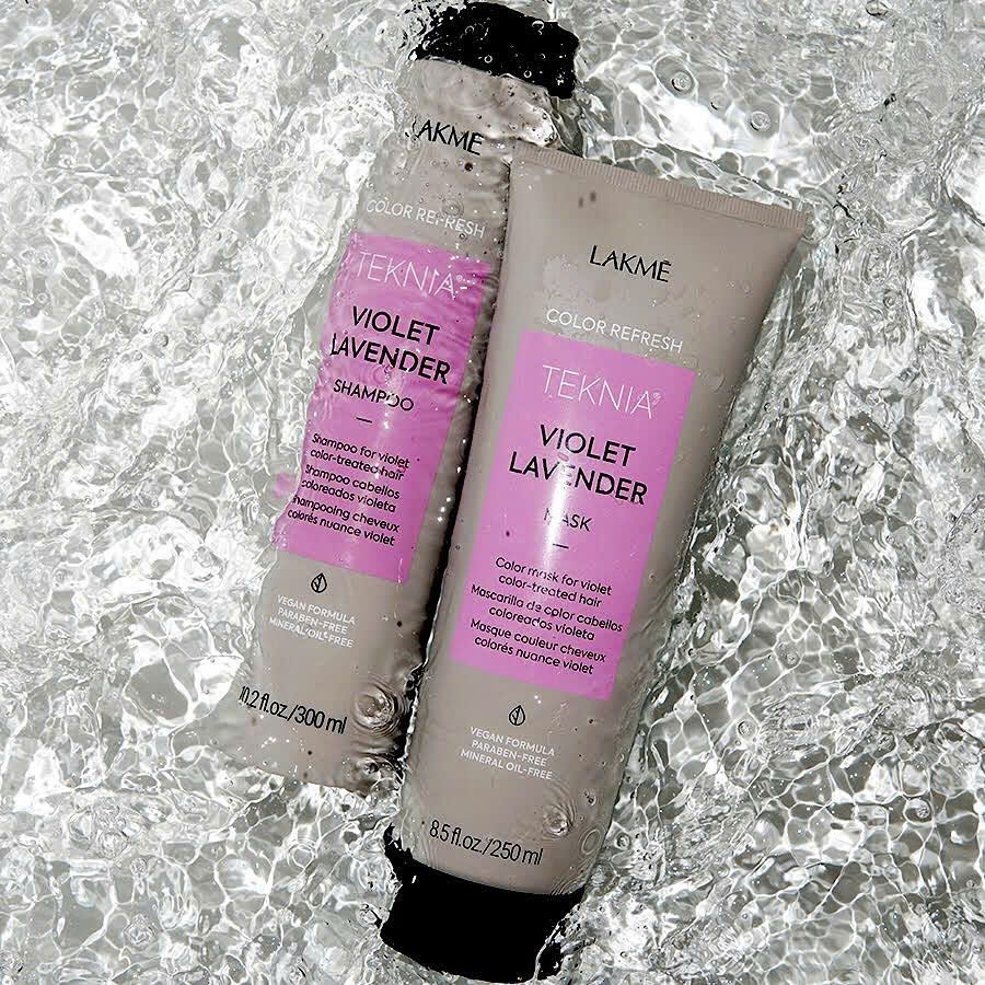 Dầu Gội Dành Cho Tóc Màu Tím Lakme Teknia Violet Lavender 300ml