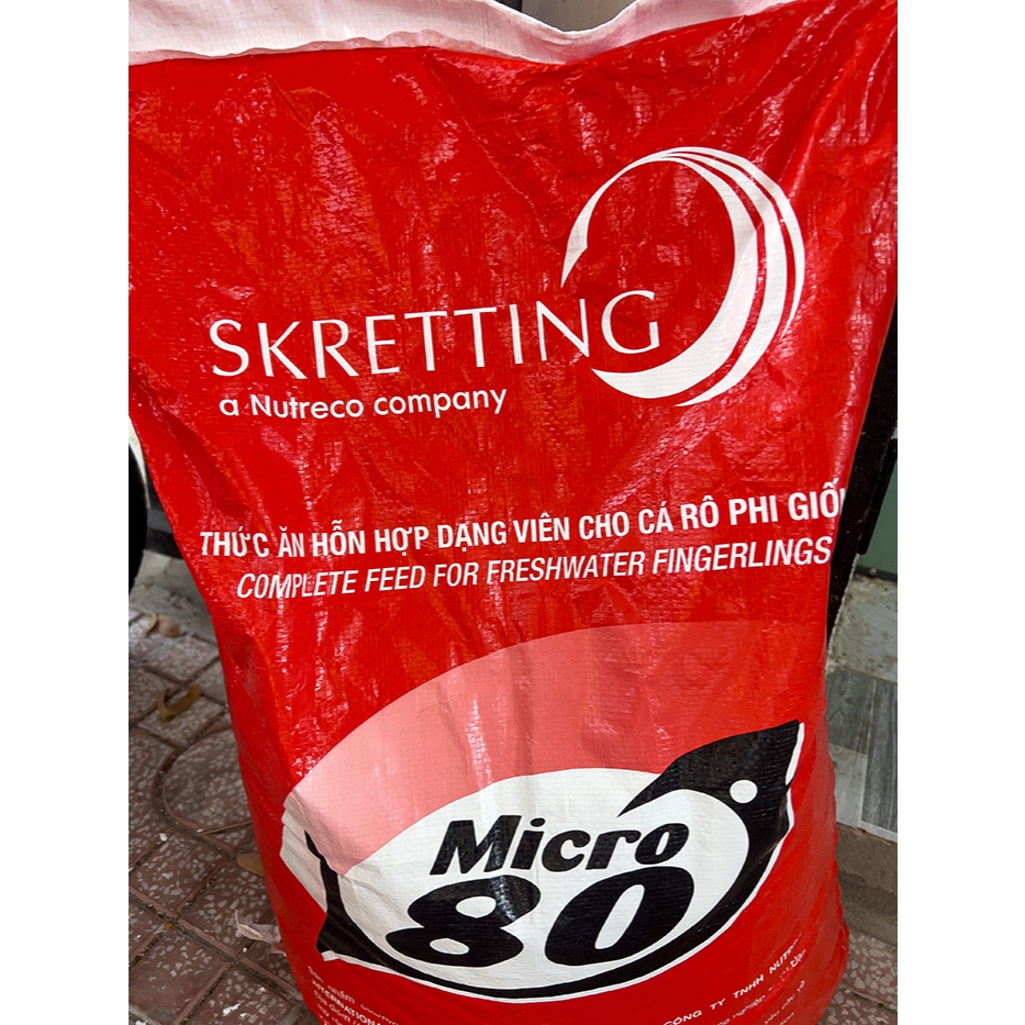 CÁM MICRO 80 HẠT NỔI THỨC ĂN CHO CÁ CẢNH TÚI NGUYÊN 1KG
