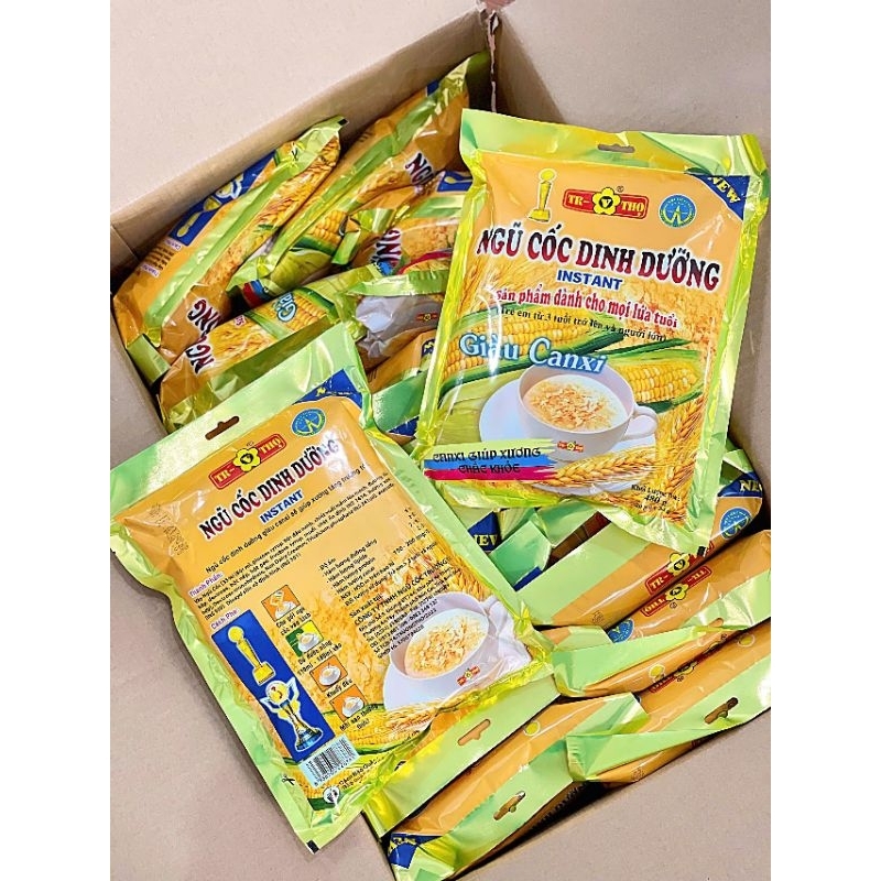 combo 2 túi NGŨ CỐC DINH DƯỠNG GIÀU CANXI túi 20 gói* 24g