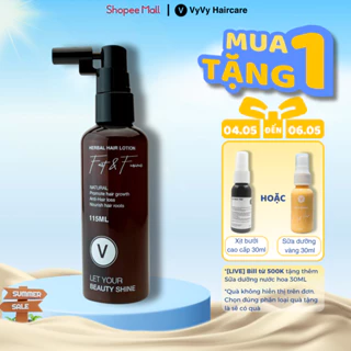 Xịt bưởi Nano kích mọc tóc nhanh dài làm dày và giảm rụng tóc Vyvyhaircare V 115ml