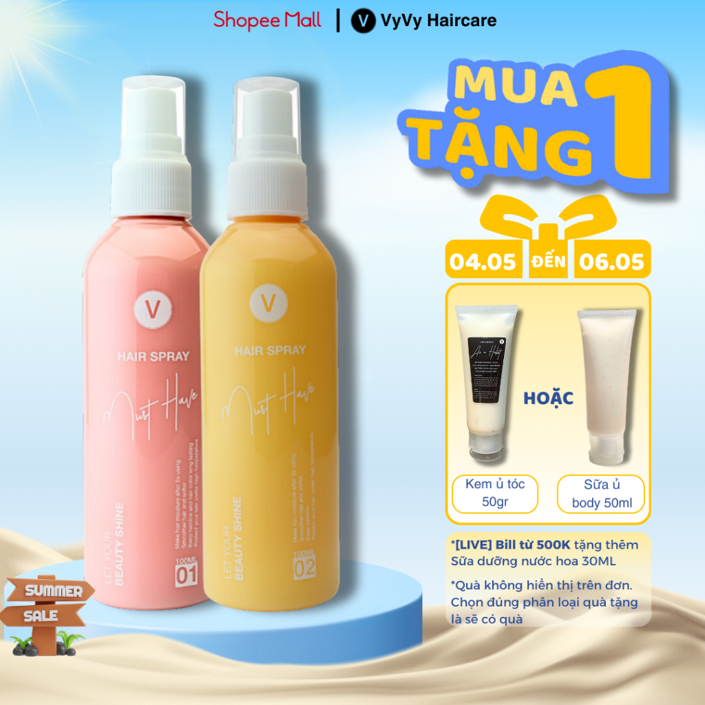 Ảnh Sữa dưỡng đa năng cấp ẩm mềm bóng tóc cấp tốc vyvyhaircare V 100ml 1