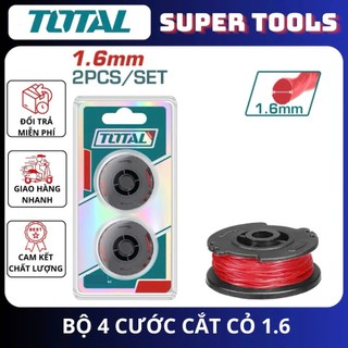 TOTAL  Bộ 2, 4 cuộn cước cắt cỏ 1.6mm TALS1601, TALS1602