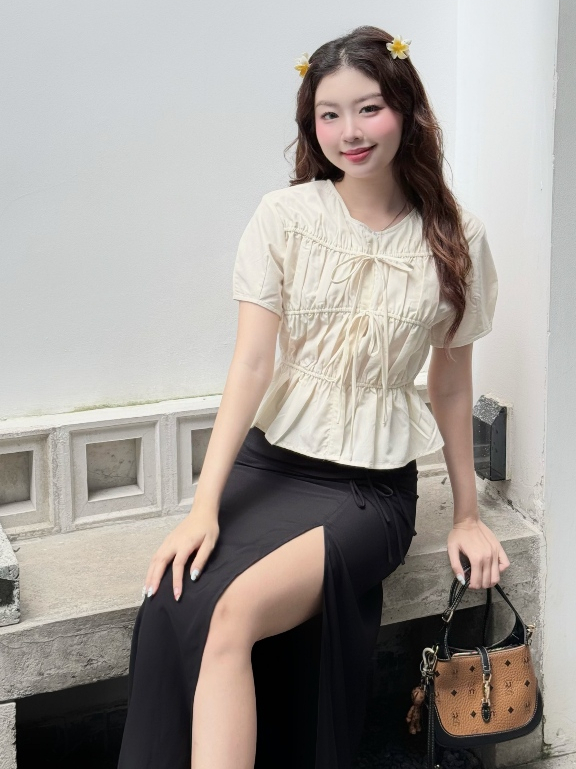 Áo Babydoll GAGO GA4866: Review Chi Tiết Item Hot Phong Cách Hàn Quốc