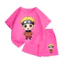 Bộ quần áo cộc tay mùa hè cho bé chất vải thun cotton co giãn mềm mịn, Hình Naruto đáng yêu